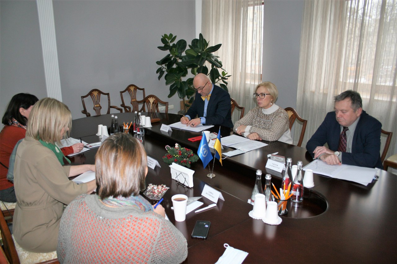 Уповноважений Верховної Ради України з прав людини зустрілася з Представником Управління Верховного комісара ООН у справах біженців в Україні