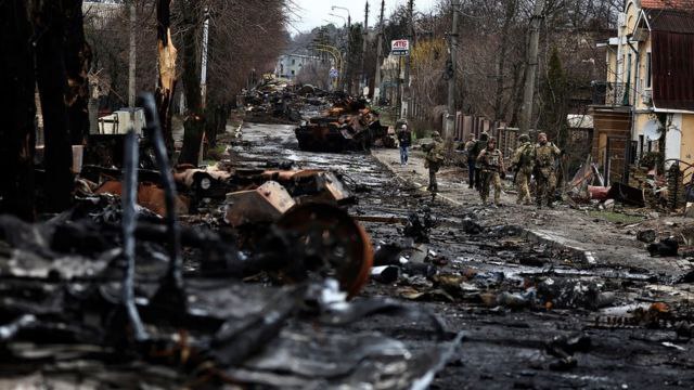 Уповноважений: рашисти перетворили місто Бучу на руїни та згарище