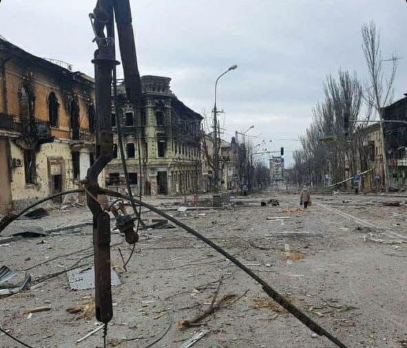 Російський агресор знищив офіс Уповноваженого у Маріуполі