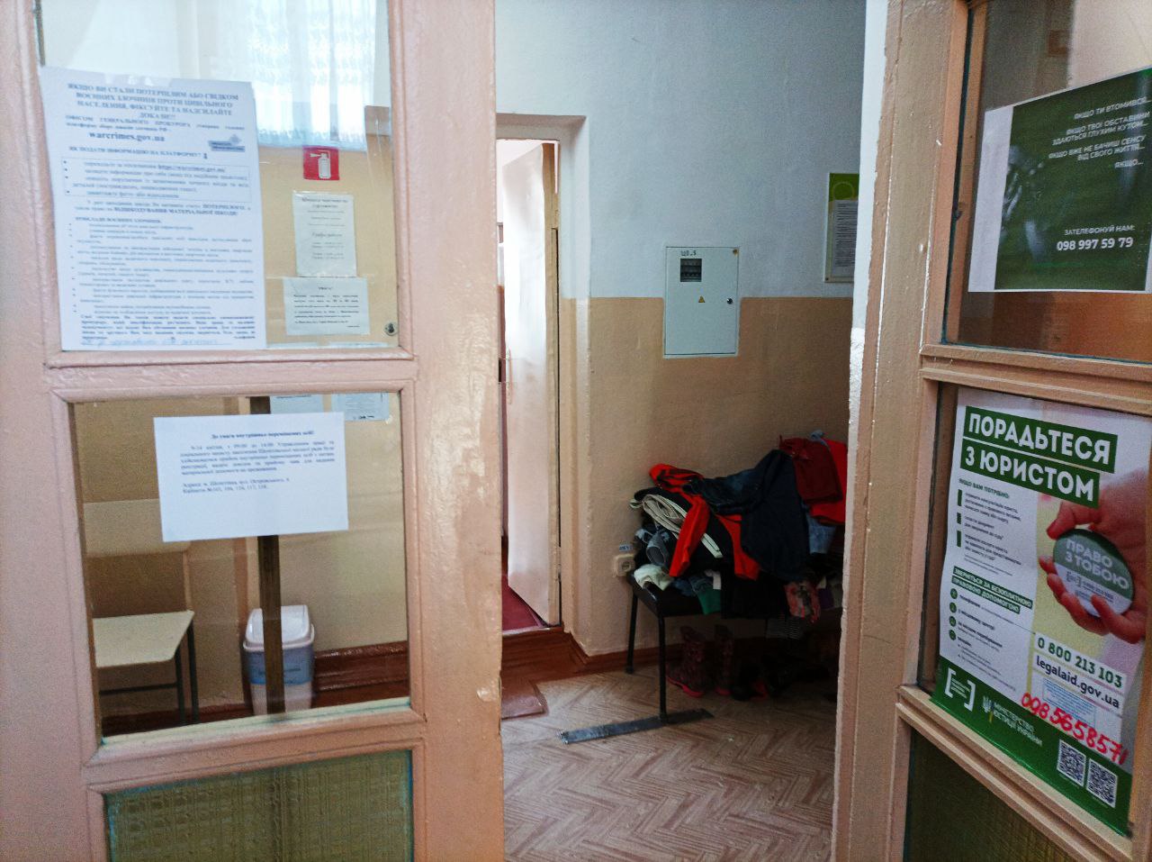 Моніторинговий візит до пункту тимчасового розміщення ВПО у гуртожитку одного з начальних закладів міста Шепетівка на Хмельниччині