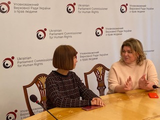 Представник Уповноваженого в північних областях провела зустріч з Головою правління БФ «Інститут громадської дипломатії»