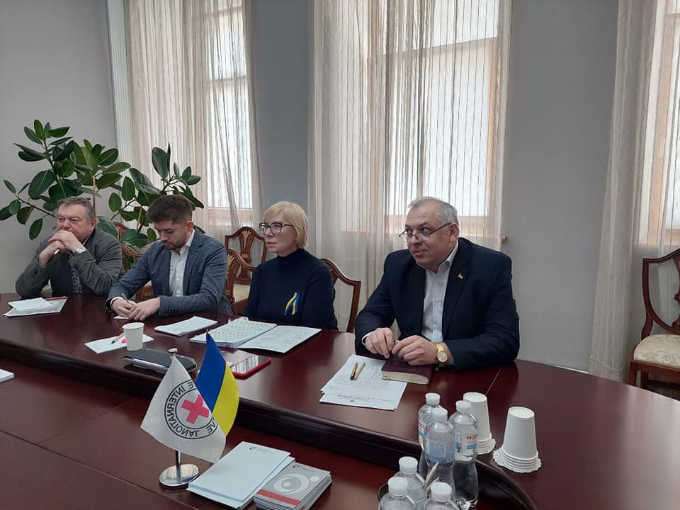 Уповноважений провела зустріч з Президентом Міжнародного комітету Червоного Хреста Петером Маурером