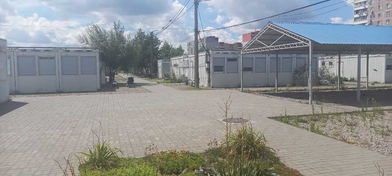 Інформаційний захід для ВПО у транзитному модульному містечку м. Запоріжжя