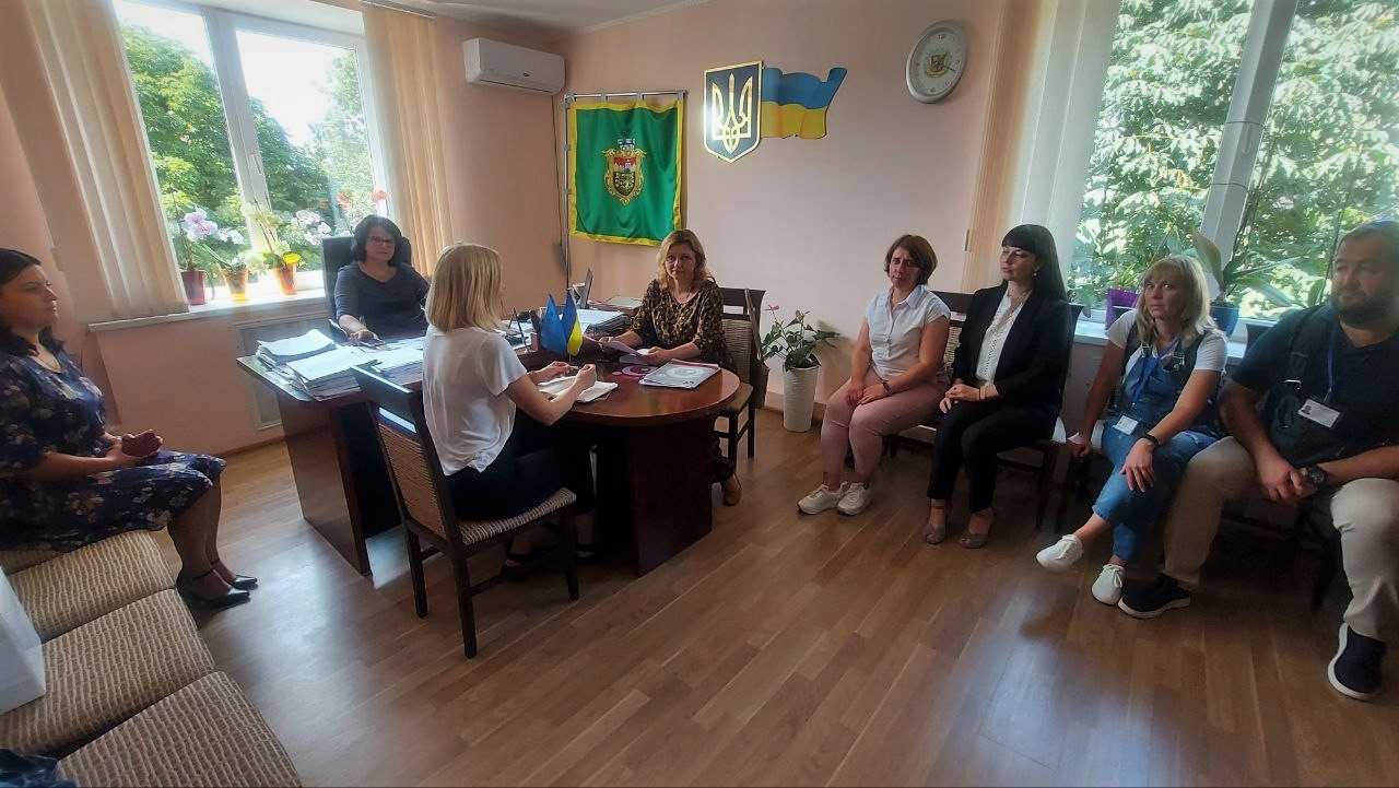 Робоча зустріч з головою Городоцької міської ради на Хмельниччині щодо додержання прав внутрішньо переміщених осіб
