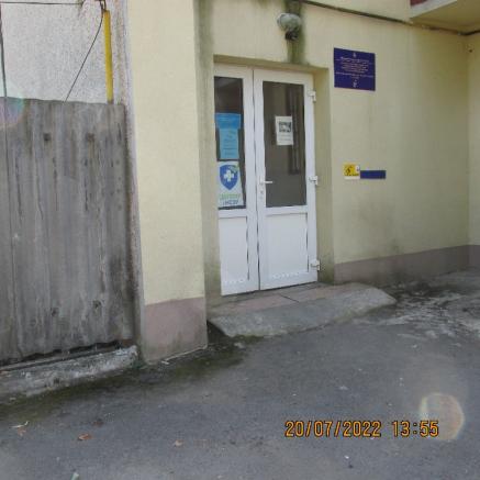 Моніторинг архітектурної доступності амбулаторій загальної практики сімейної медицини с. Концово, Минай, Часливці Ужгородського районного Центру первинної медико-санітарної допомоги
