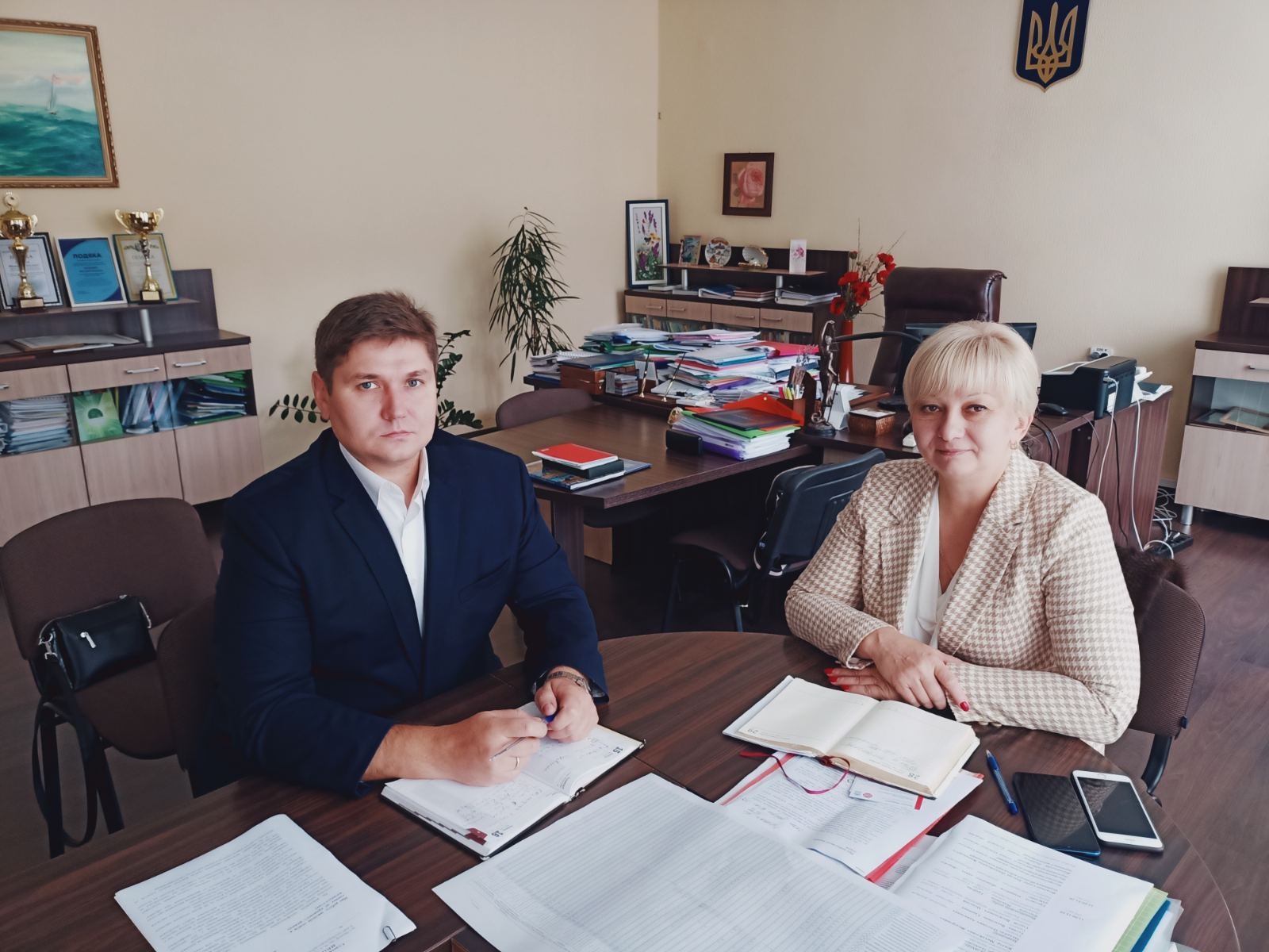 Робоча зустріч щодо організації освітнього процесу в умовах дії воєнного стану з директором Департаменту освіти і науки Сумської ОВА