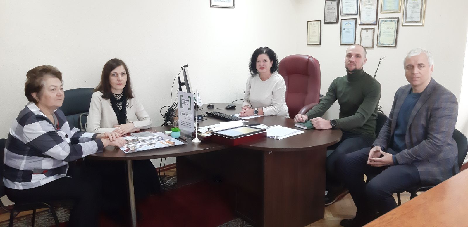 Робоча зустріч щодо надання допомоги особам, які утримуються в місцях позбавлення волі, з фахівцями системи БВПД Чернігівщини