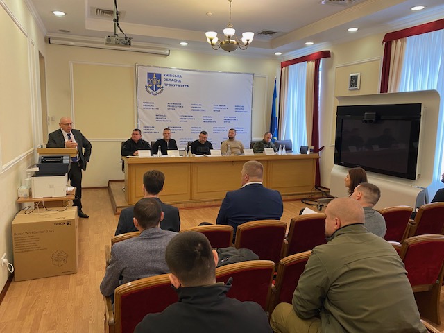 На Київщині відбулася спільна нарада з керівниками правоохоронних та інших органів щодо додержання прав людини в місцях несвободи в умовах воєнного стану