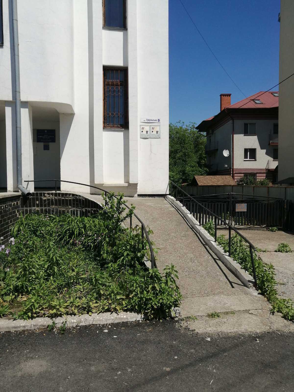 Моніторинг архітектурної доступності Івано-Франківського обласного відділення Фонду соціального захисту осіб з інвалідністю