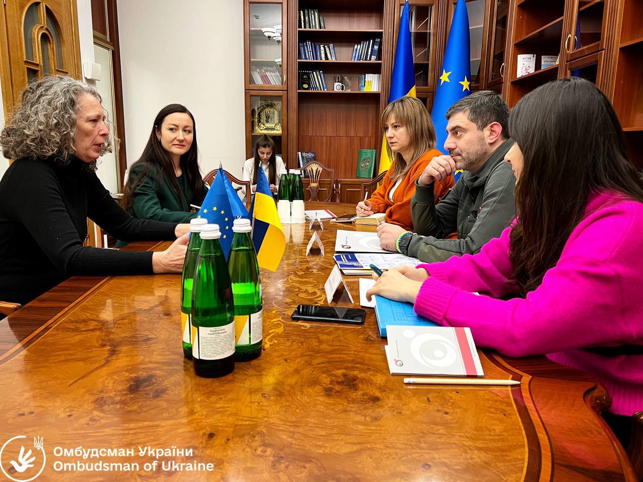 Омбудсман Дмитро Лубінець провів зустріч з Постійною координаторкою системи ООН в Україні Деніз Браун