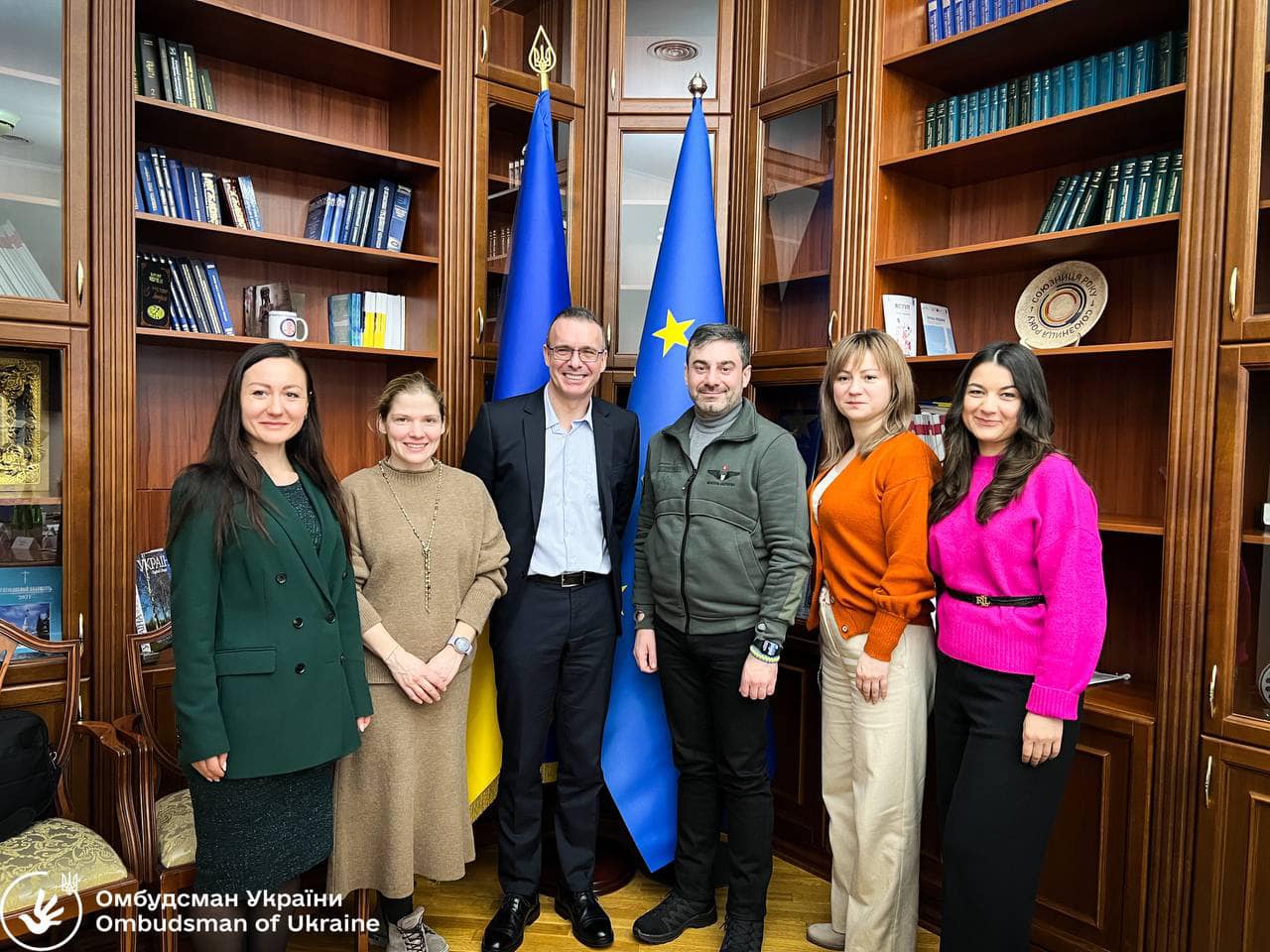 Омбудсман Дмитро Лубінець провів зустріч з в.о. Постійного представника ПРООН в Україні Яком Сільє