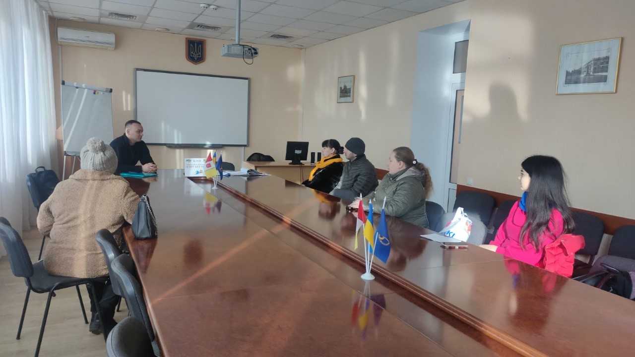 Зустріч з внутрішньо переміщеними особами, які перебувають на обліку в Одеському міському центрі зайнятості