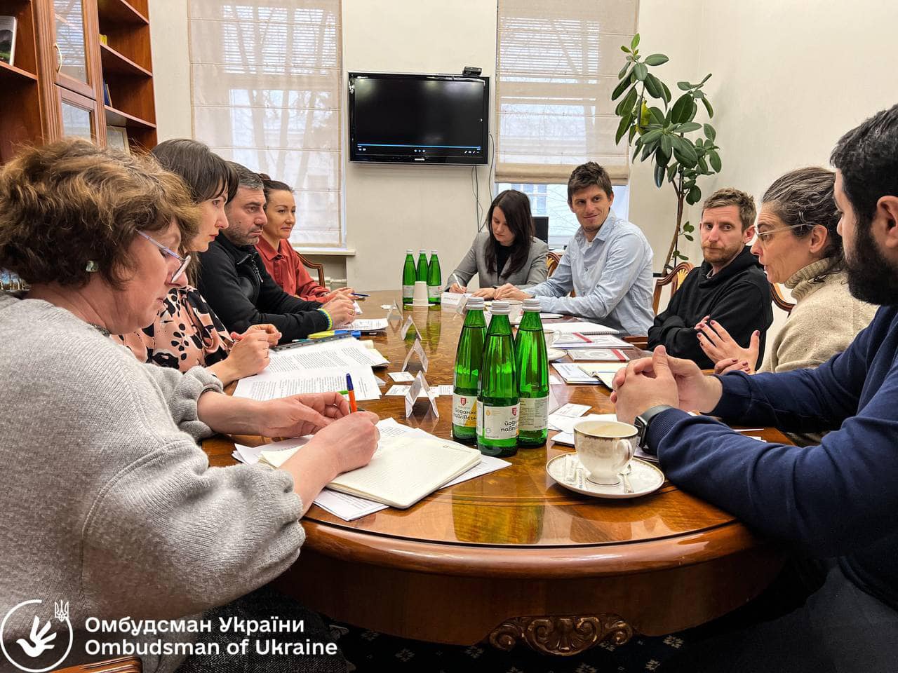 Омбудсман Дмитро Лубінець провів зустріч з представниками Міжнародної незалежної медичної гуманітарної організації «Лікарі без кордонів»
