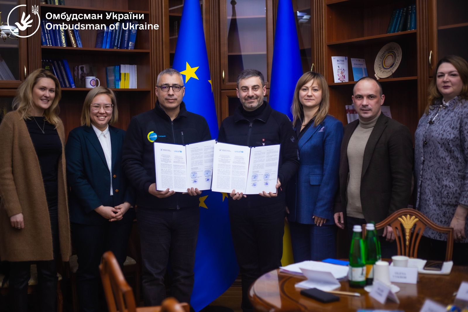 Меморандум про співпрацю укладено між Уповноваженим Верховної Ради України з прав людини та Представництвом Дитячого фонду ООН в Україні
