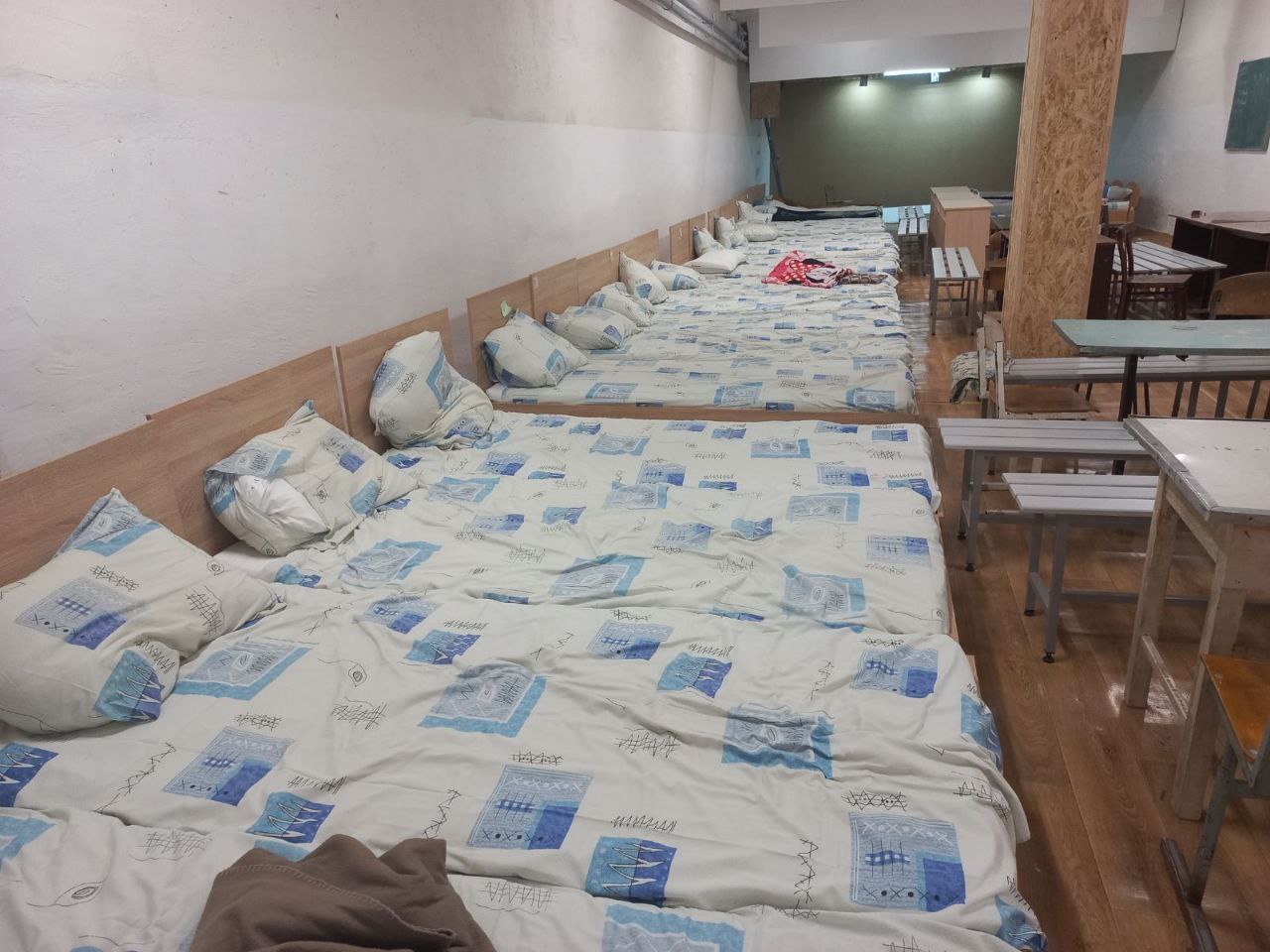 Завдяки координації Офісу Омбудсмана та допомозі УВКБ ООН в Україні облаштовано укриття для учнів Українського фізико-математичного ліцею ім. Тараса Шевченка в Києві