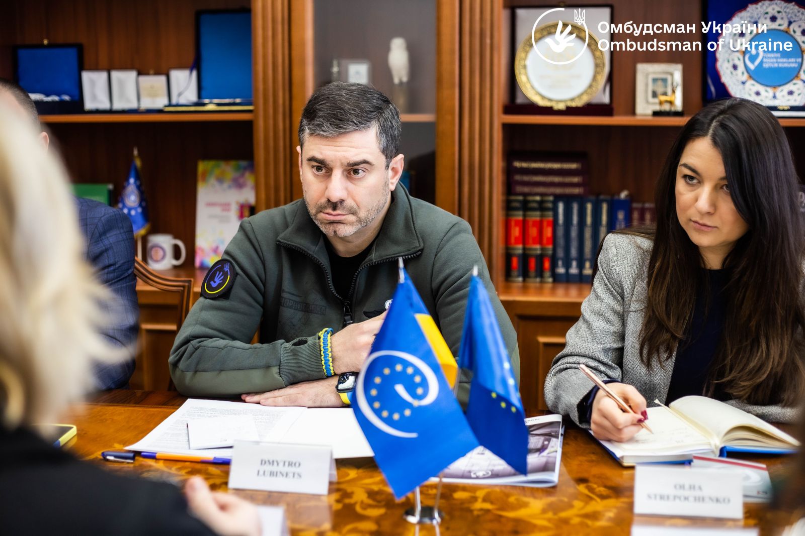 Уповноважений Дмитро Лубінець провів зустріч з Комісаром Ради Європи з прав людини Дунею Міятович