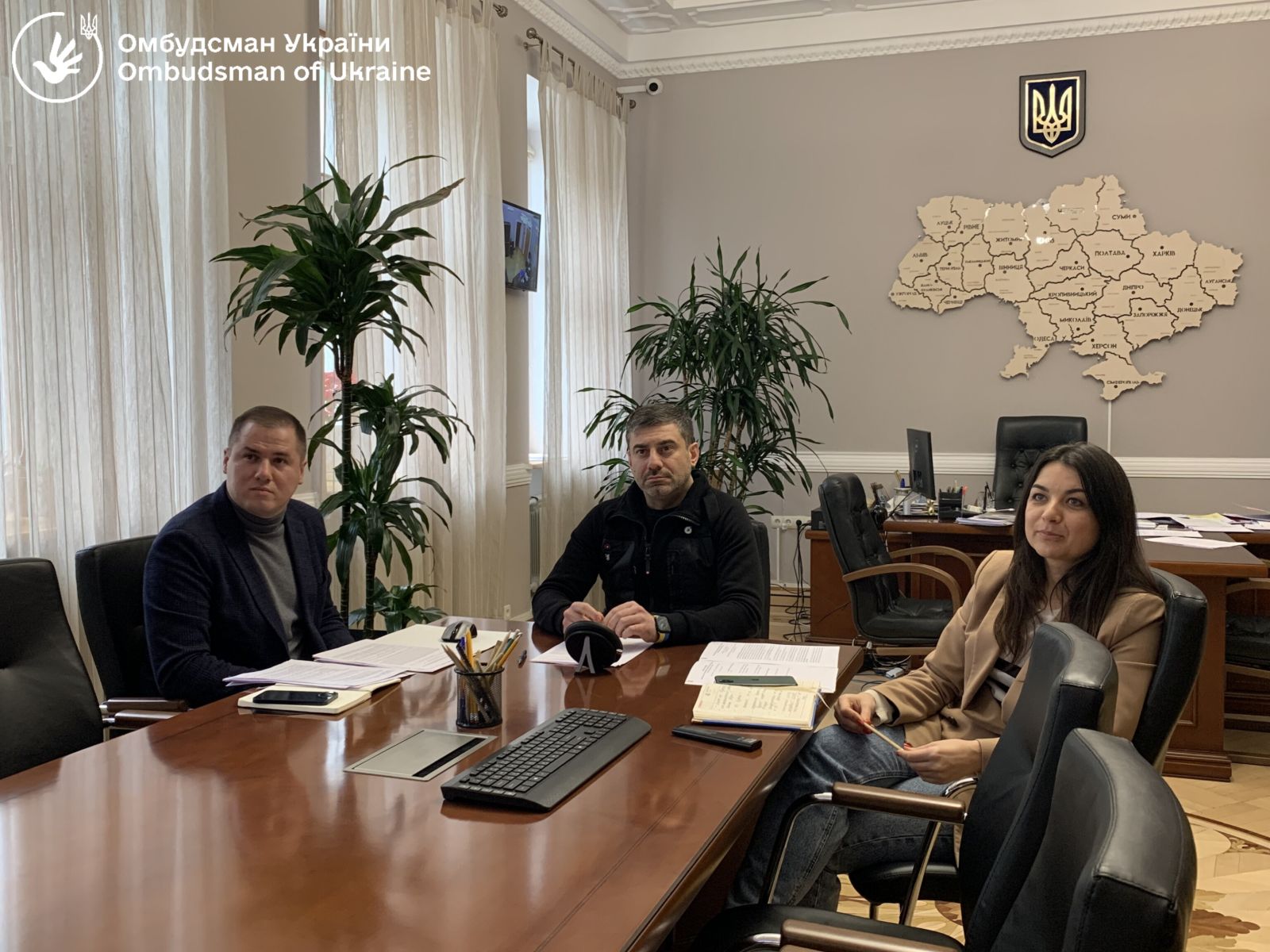 Омбудсман Дмитро Лубінець провів зустріч із депутаткою парламенту Угорщини Євою Себок