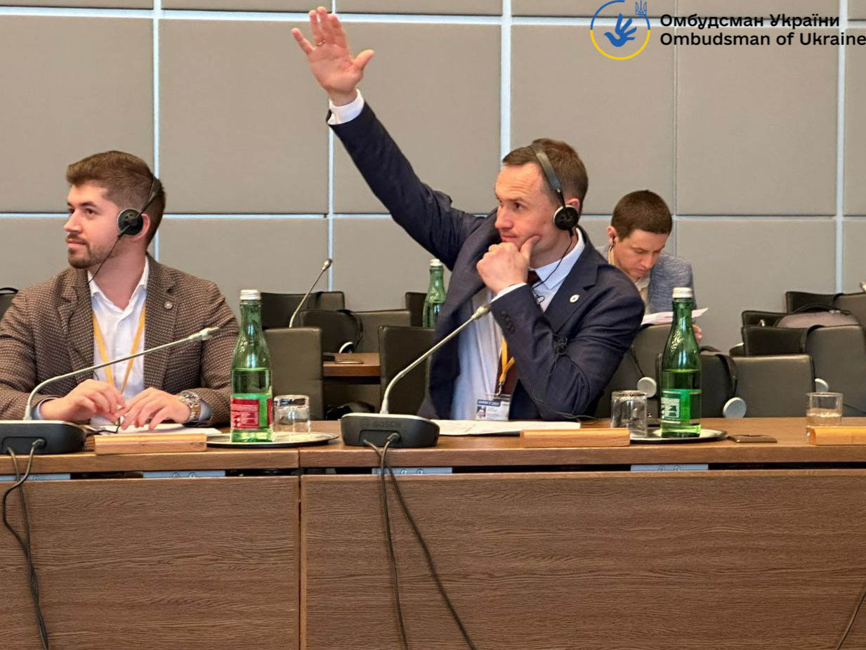 Воєнні злочини Росії в Україні: Представник Уповноваженого Віталій Нікулін виступив у Відні в межах сесії щодо реагувань на грубі порушення міжнародного права у сфері прав людини