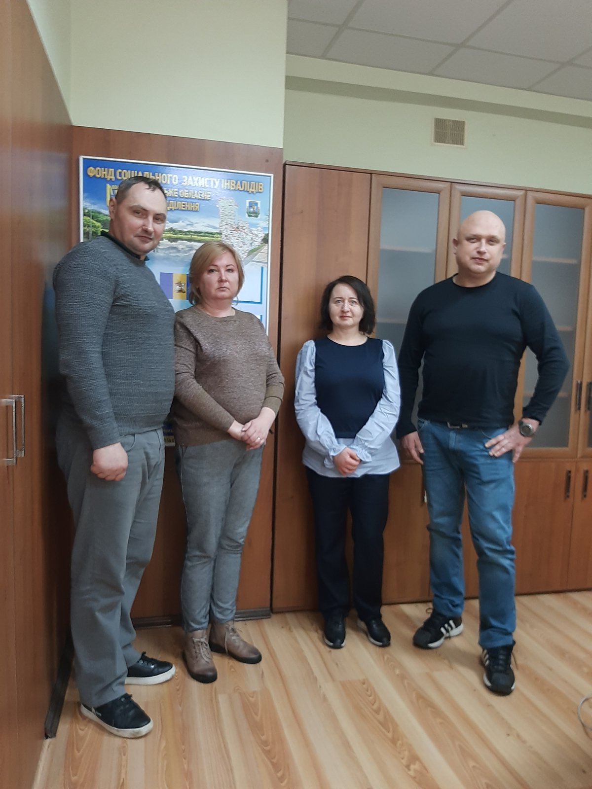 Моніторинговий візит до Київського обласного відділення Фонду соціального захисту осіб з інвалідністю