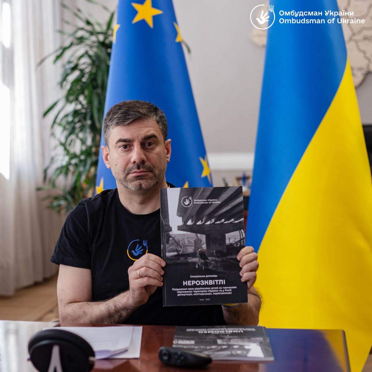 Уповноважений представив Спецдоповідь «Нерозквітлі» щодо порушення прав дітей на ТОТ України та у РФ