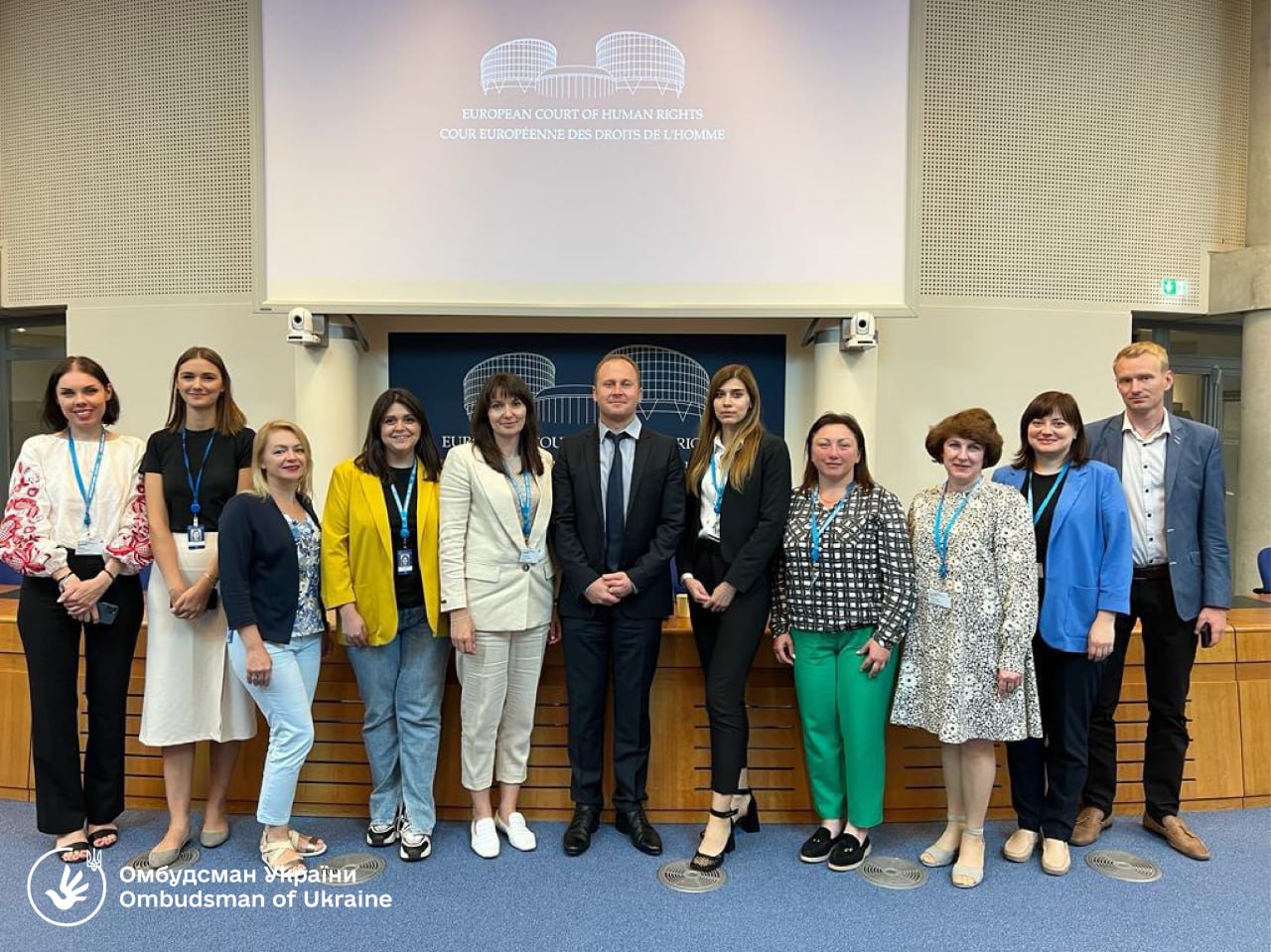 Невиконання рішення ЄСПЛ: Представник Уповноваженого Олена Колобродова провела в Страсбурзі зустріч з представниками Європейського суду з прав людини