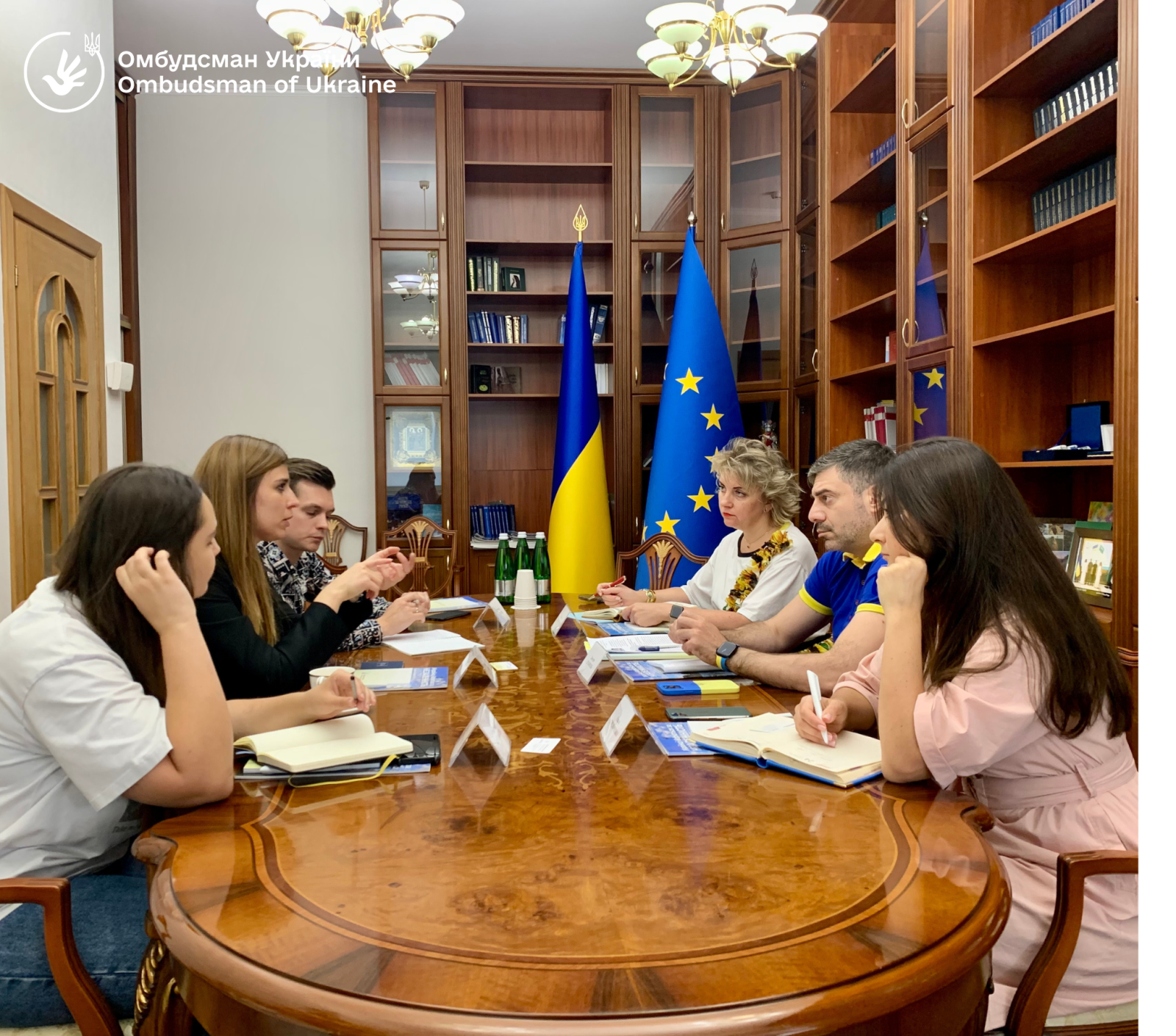 Омбудсман зустрівся з Уповноваженим у справах ЄСПЛ