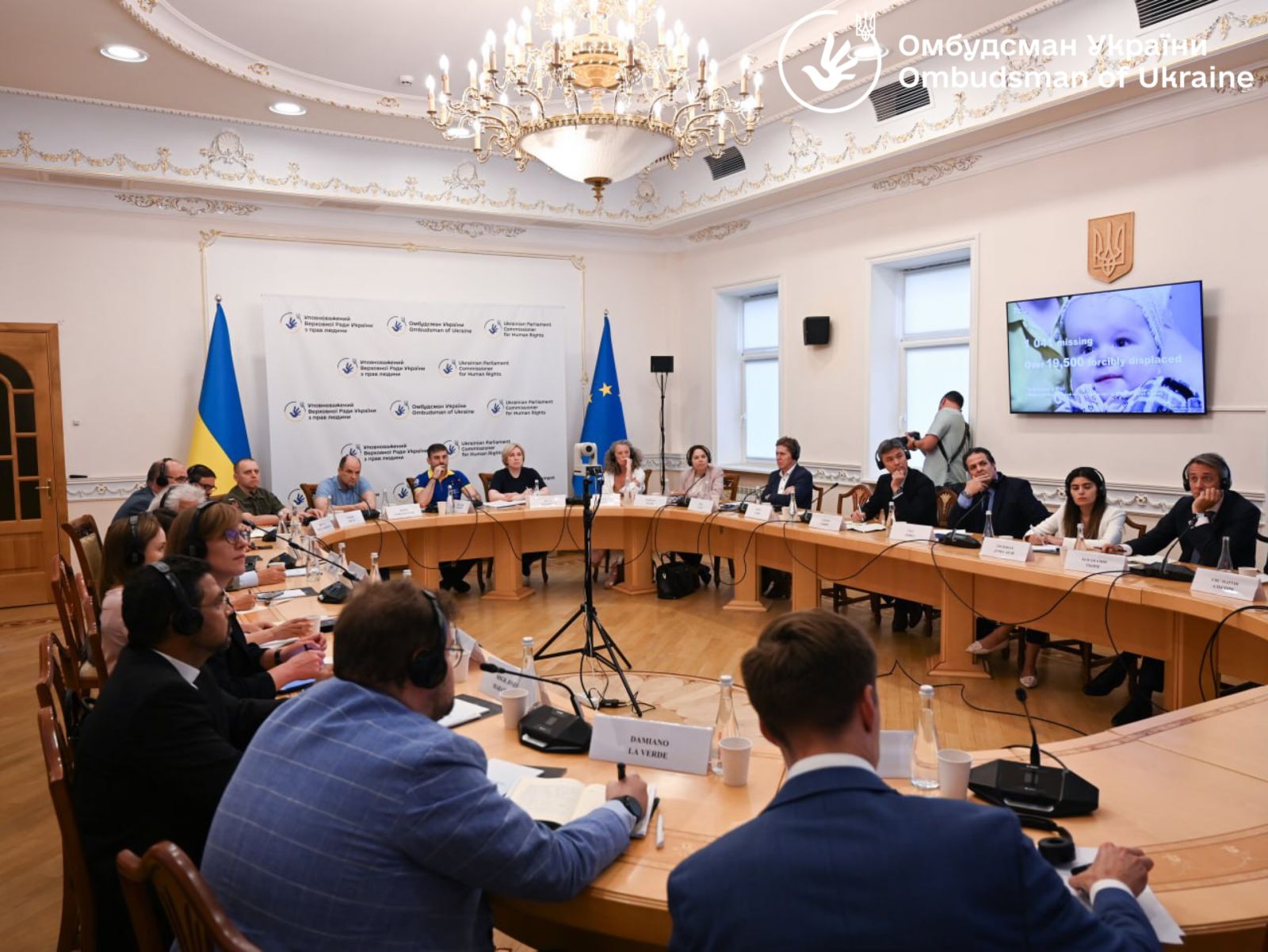 Реалізація пункту 4 Формули миру: Омбудсман закликав представників іноземних держав та міжнародних організацій долучитися до розробки механізмів з повернення українців додому (ВІДЕО)