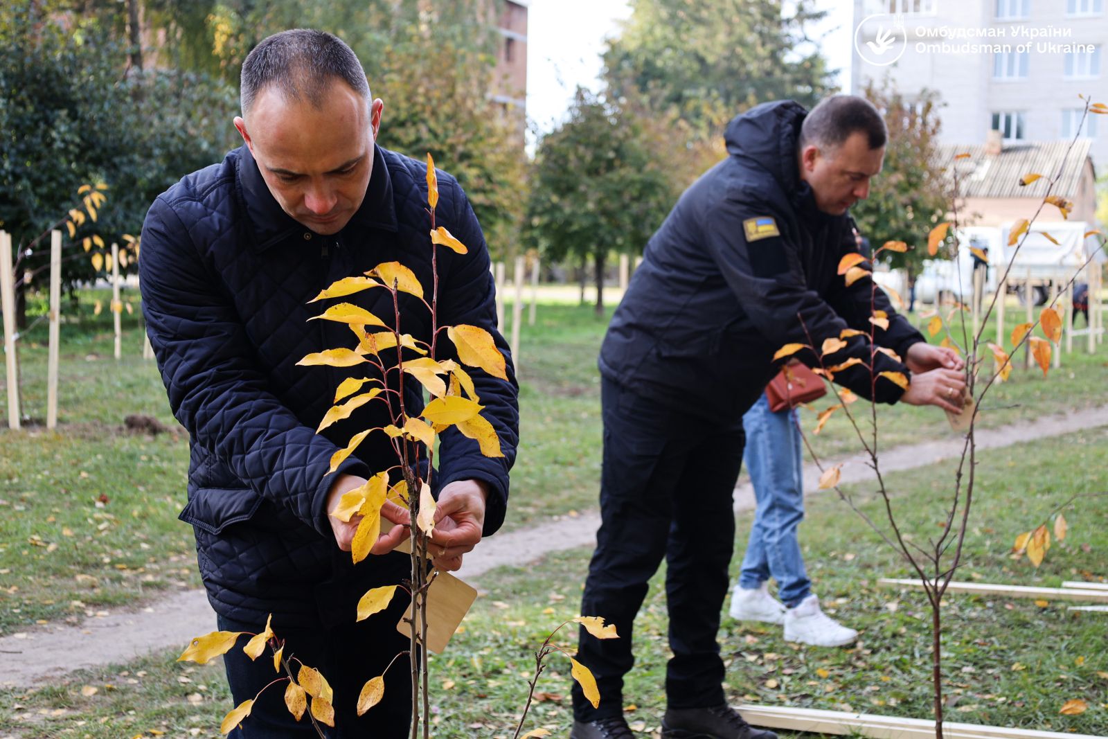На вшанування пам’яті загиблих українських дітей: Керівник Секретаріату Уповноваженого доєднався до ініціативи «Гай дитячих снів»