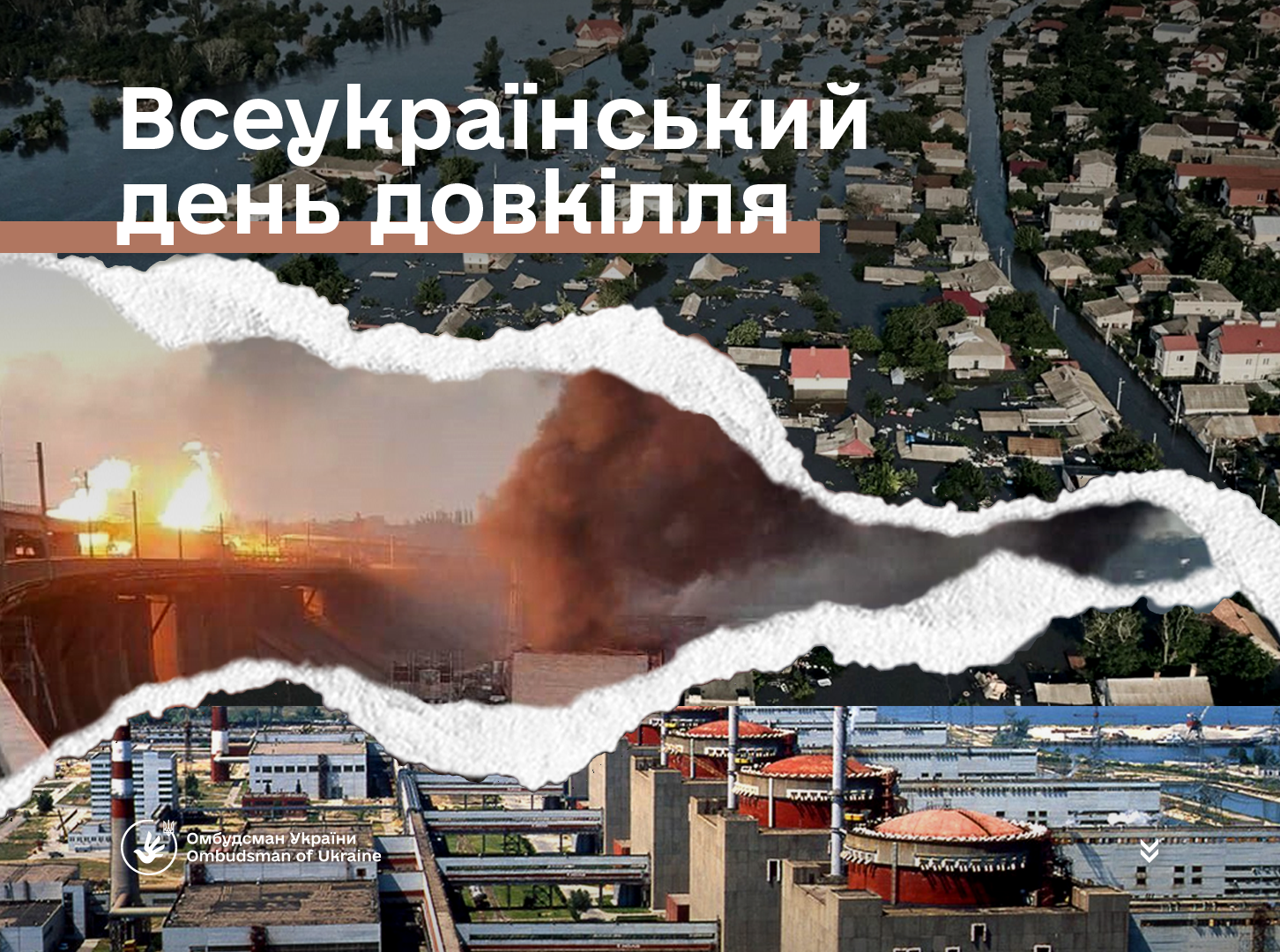 Омбудсман: Світ має об’єднатись для притягнення до відповідальності РФ за екоцид
