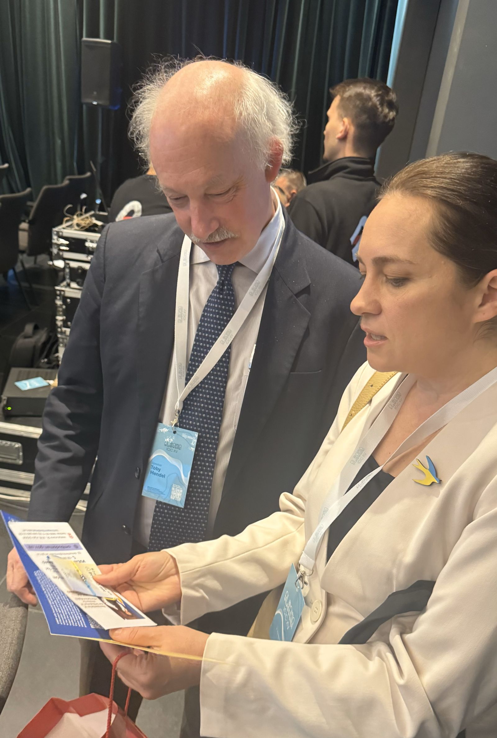 Представник Уповноваженого з інформаційних прав Юлія Деркаченко взяла участь у 15-й Міжнародній конференції інформаційних уповноважених