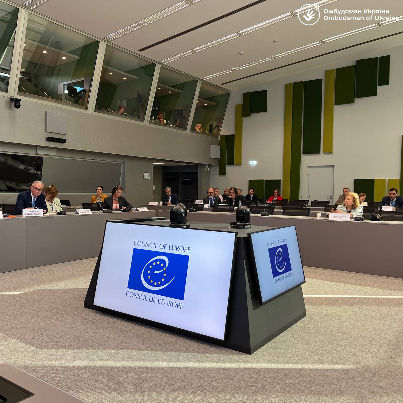 Об'єднуємо Європу задля повернення всіх українців додому: Уповноважений взяв участь в обмінах думками у Страсбурзі