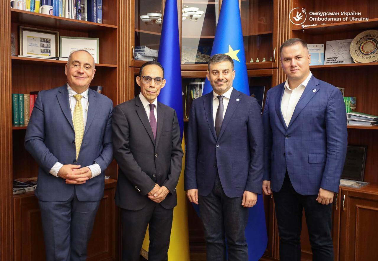 Омбудсман Дмитро Лубінець зустрівся з Надзвичайним та Повноважним Послом Мексиканських Сполучених Штатів в Україні Ауденсіо Контрерасом Гонсалесом