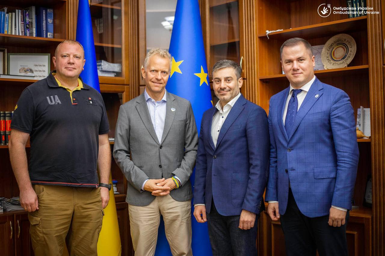 Уповноважений провів зустріч з Директором Програми USAID «РАДА: наступне покоління» Мортеном Енбергом та дипломатом Андрієм Шевченком