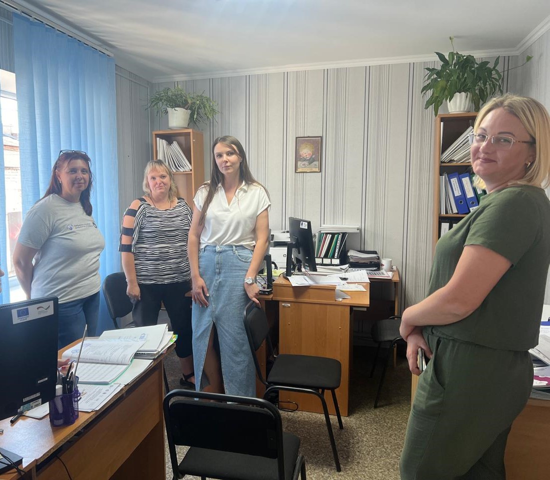 Візит до комунальної установи “Центр надання соціальних послуг Солонянської селищної ради” на Дніпропетровщині