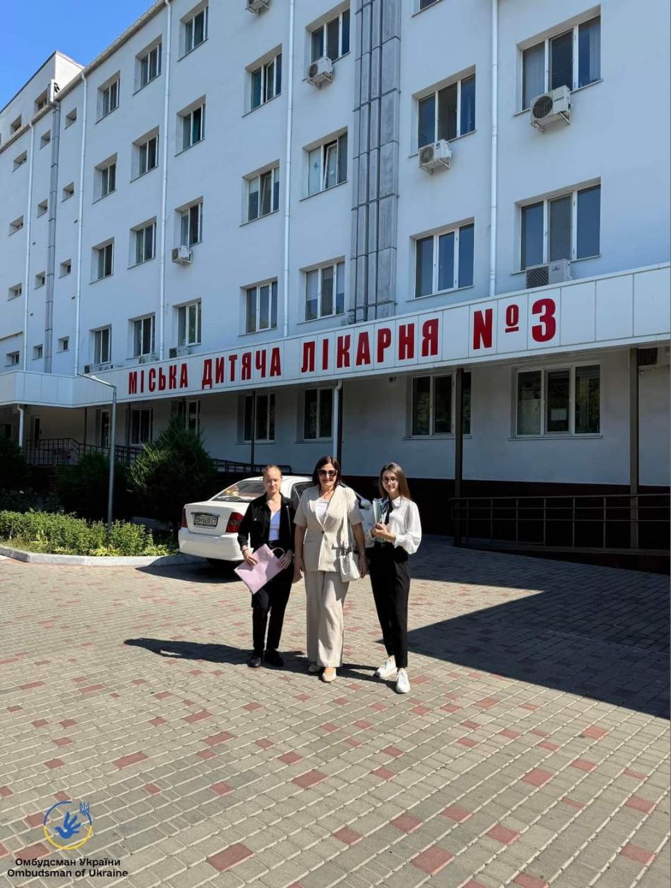 Моніторинговий візит до Дитячої міської клінічної лікарні №3 в Одесі