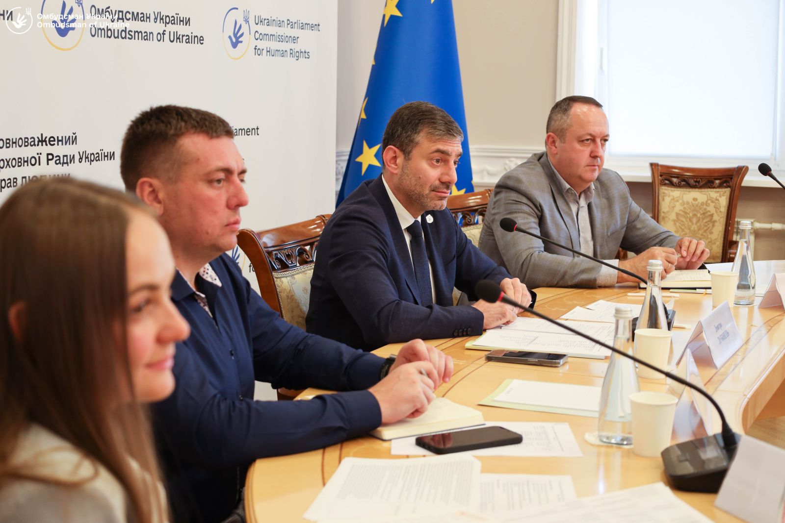 Омбудсман України Дмитро Лубінець провів робочу зустріч у межах проєкту "Відновлення та відповідальність через права людини "ПравоЗахист""