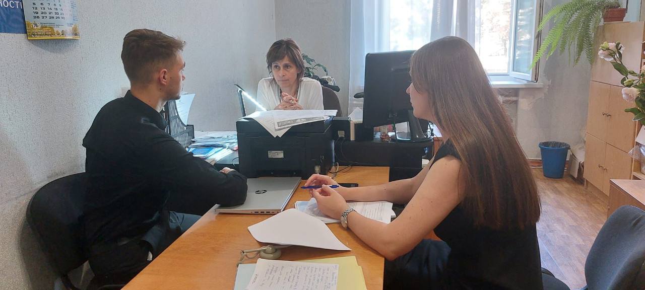 Моніторинговий візит до служби у справах дітей виконавчого комітету Новомосковської міської ради
