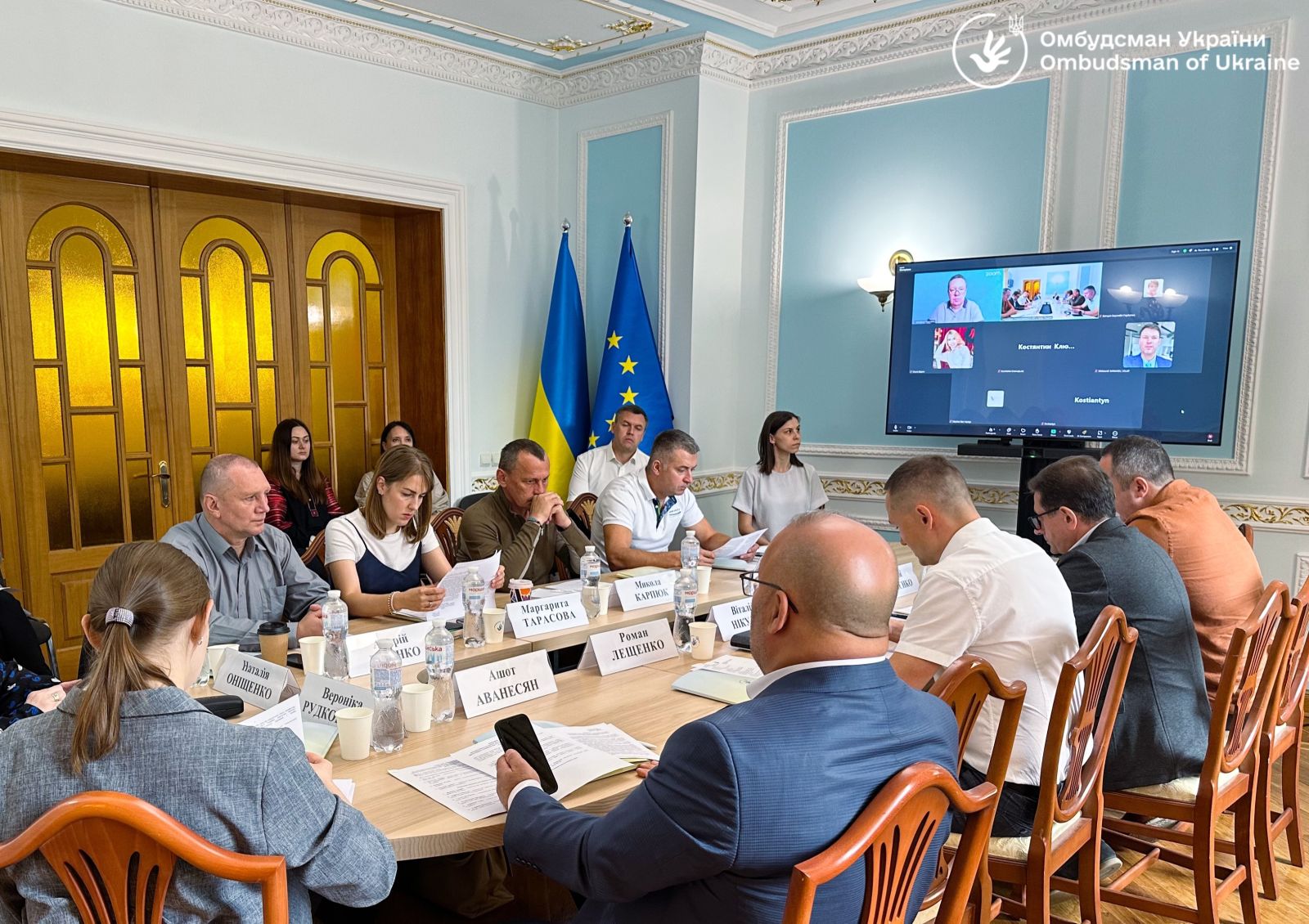 Відбулося засідання Консультативної ради з питань реалізації НПМ при Уповноваженому Верховної Ради України з прав людини