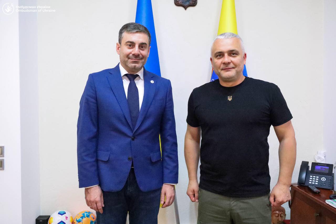 Уповноважений Верховної Ради України з прав людини Дмитро Лубінець провів робочу зустріч з головою Одеської ОВА Олегом Кіпером