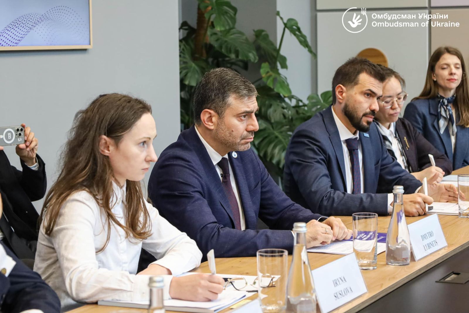 Омбудсман України Дмитро Лубінець зустрівся з міністром закордонних справ Французької Республіки Жаном-Ноелем Барро та представниками ЮНІСЕФ