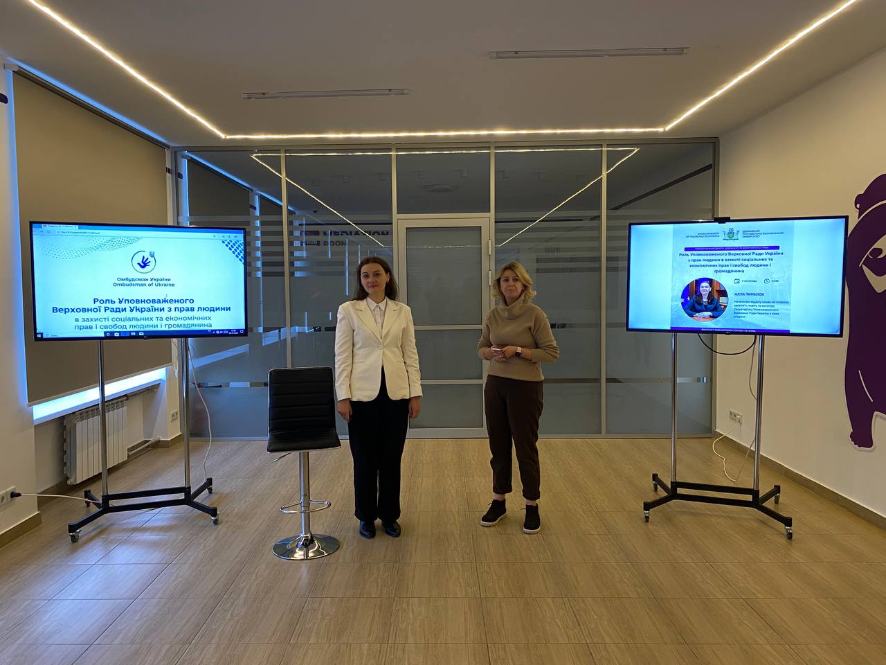 Зустріч зі студентами факультету міжнародної торгівлі і права Державного торговельно-економічного університету