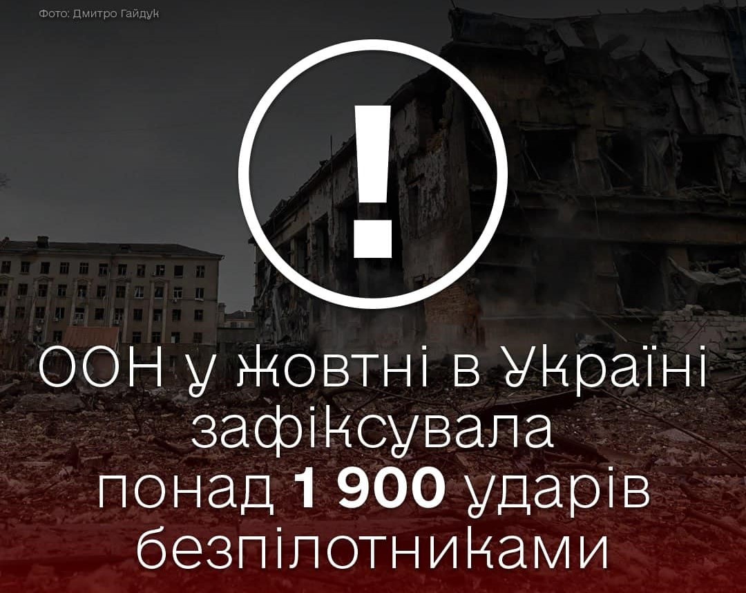 ООН: у жовтні в Україні загинули 183 цивільних, 903 — поранені