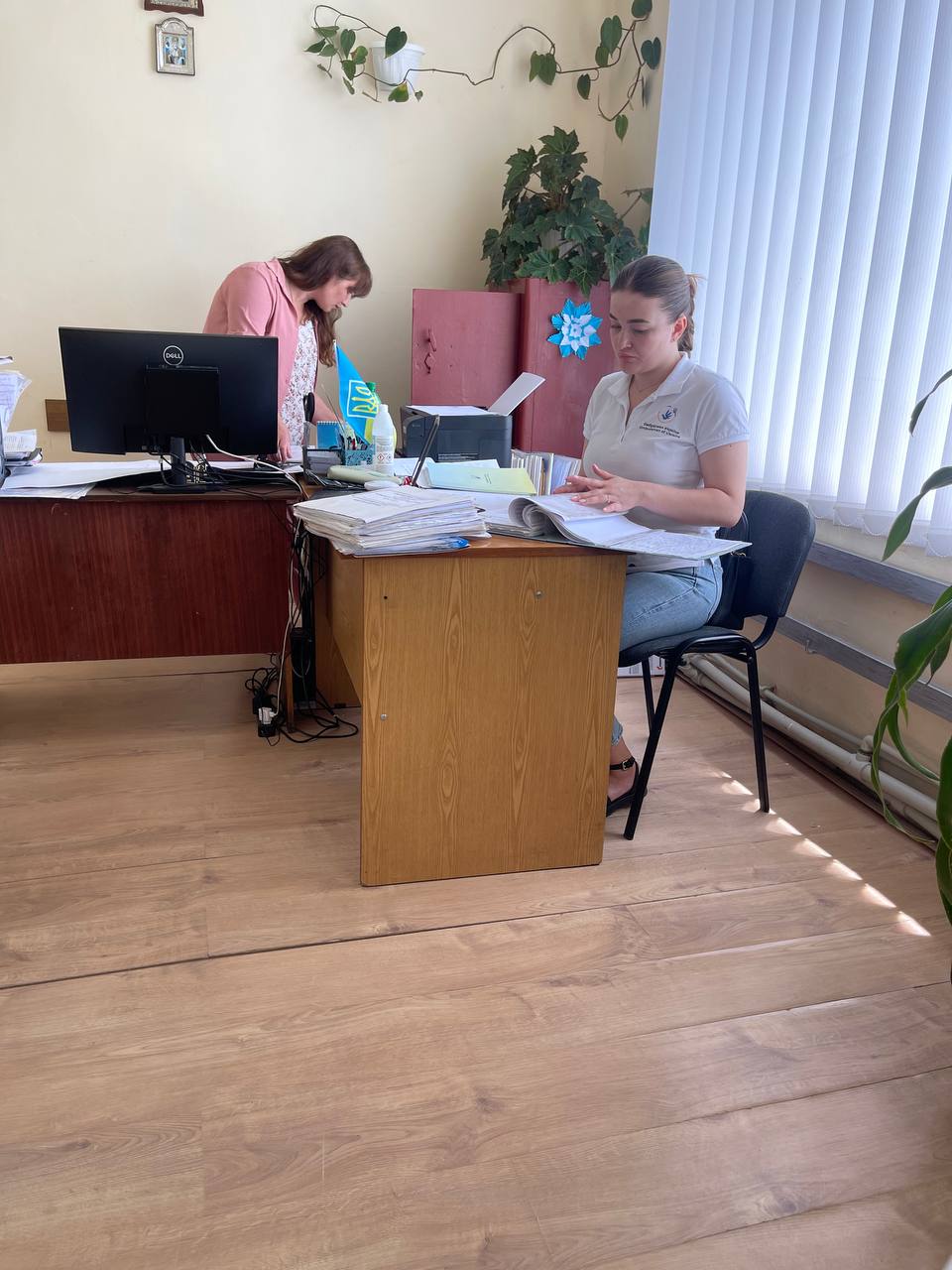 Моніторинговий візит до Служби у справах дітей Почаївської міської ради