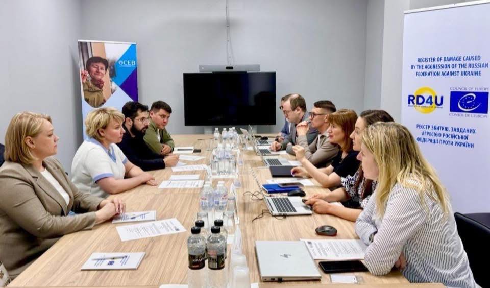 Представниця Уповноваженого Ольга Алтуніна зустрілася з головою Київського Офісу Реєстру збитків