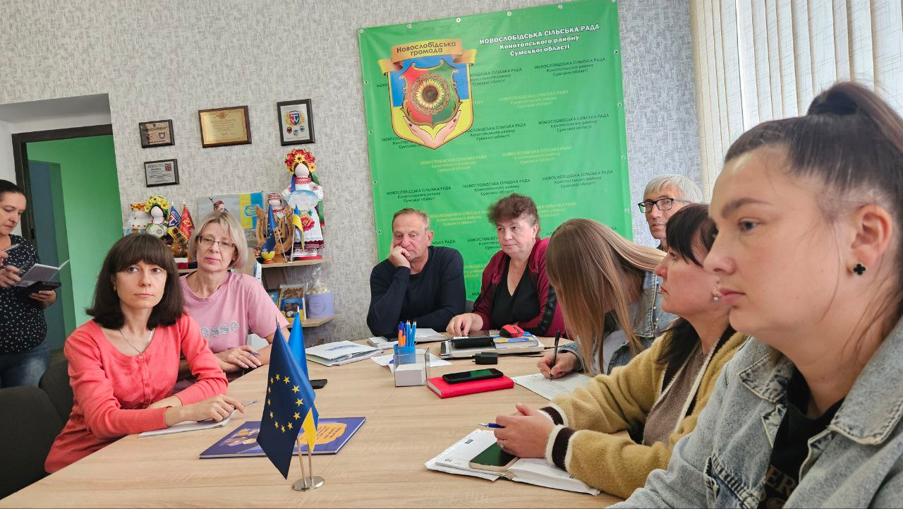 Моніторинговий візит до служб, що опікуються правами дітей у Новослобідській громаді