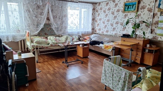 Відвідування відділення стаціонарного догляду для постійного або тимчасового проживання ТЦСО Миргородської міської ради Полтавської області