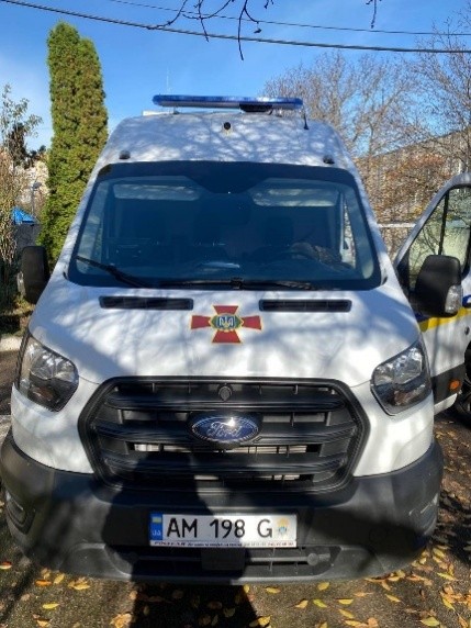 Відвідування спецавтомобіля конвойної служби військової частини 3047 Національної гвардії України