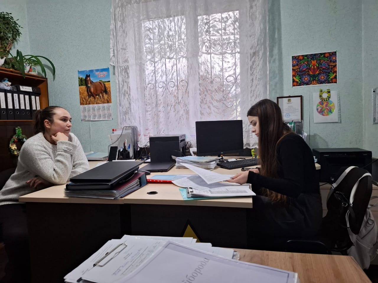Моніторинговий візит до комунальної установи «Центр надання соціальних послуг Новопокровської селищної ради Чугуївського району