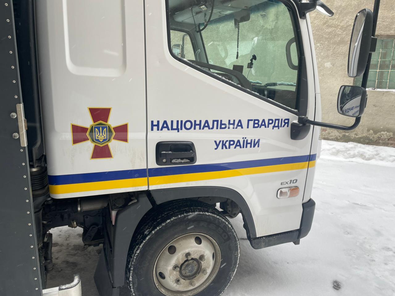 Моніторинг спеціалізованого автомобіля конвойної служби Національної Гвардії України в Харківській області