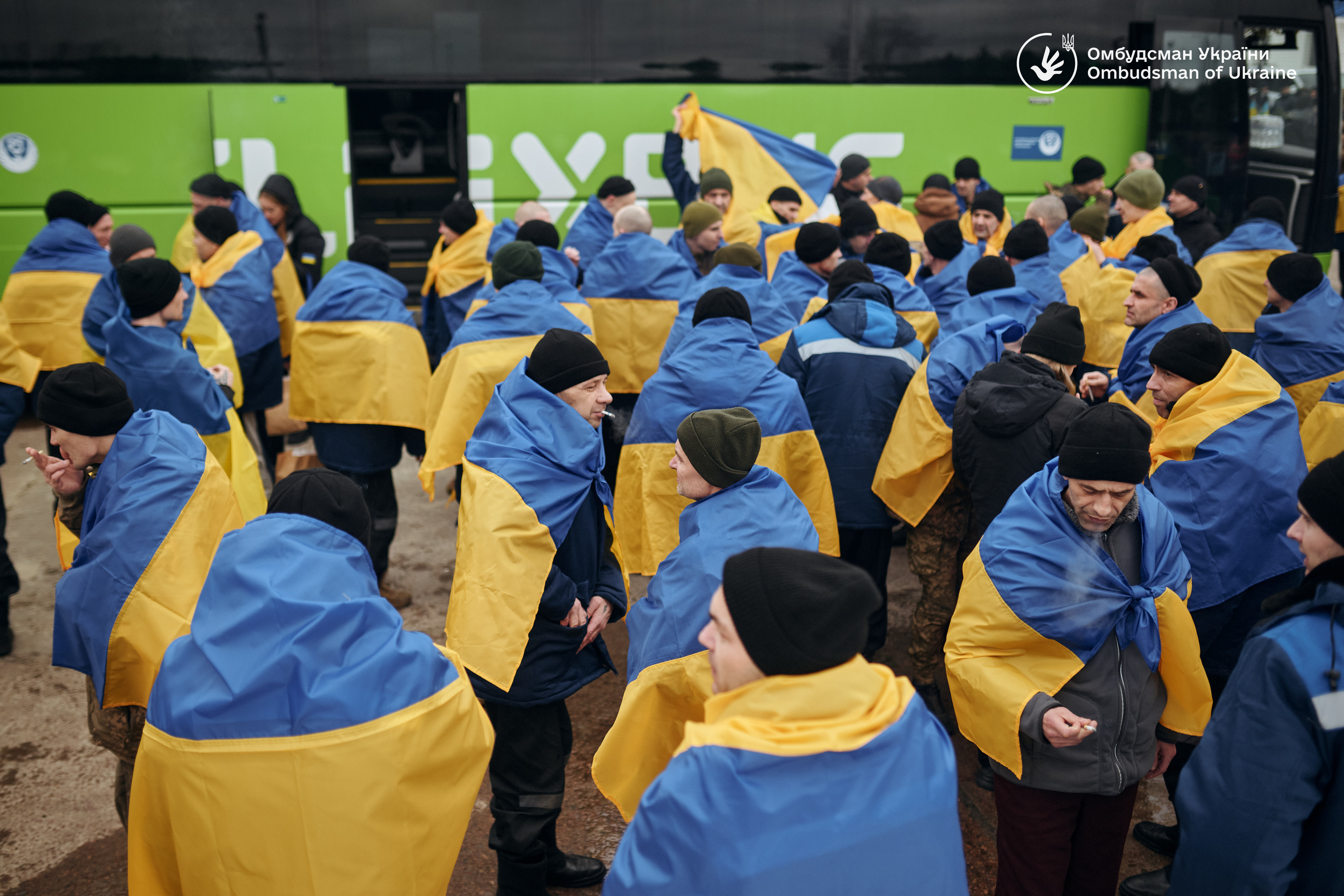 Омбудсман України Дмитро Лубінець повідомив про перший етап великого обміну: вдома 200 наших Захисників!